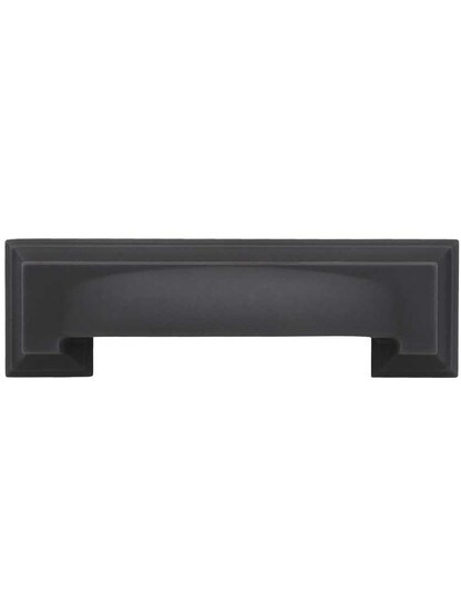 Sutton Place Bin Pull in Modern Bronze.